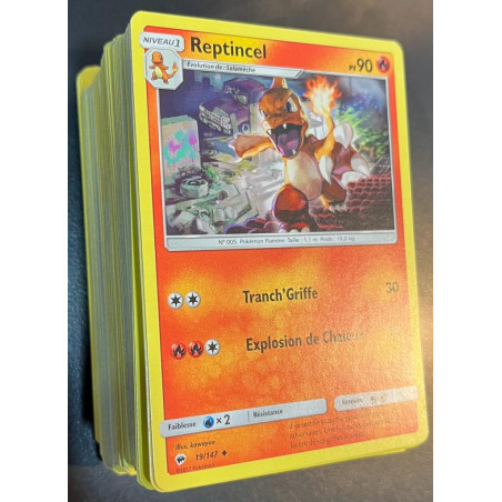 PAQUET DE 22 CARTES - POKEMON - PETIT MODELE OCCASION